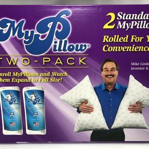 2pk MyPillow Standard Sz Classic Pillows Wash/Dry